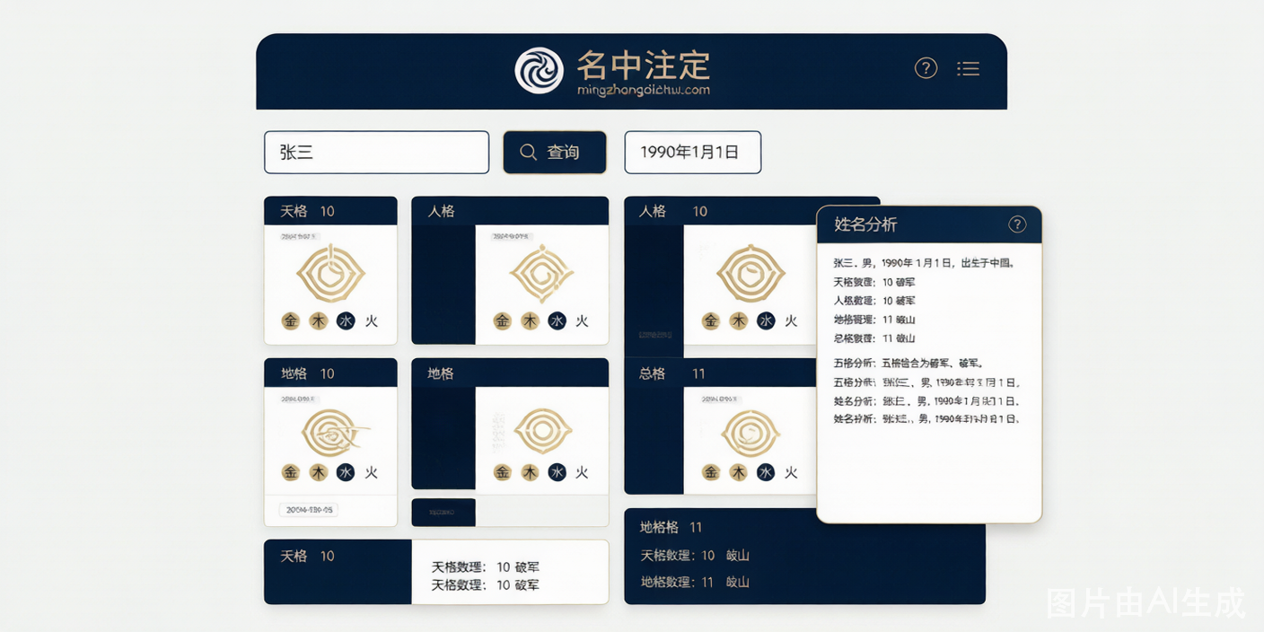 名中注定截图